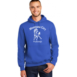 MT City Mustangs PC® Essential Fleece Pullover Hooded Sweatshirt