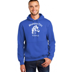 MT City Mustangs Teacher's PC® Essential Fleece Pullover Hooded Sweatshirt