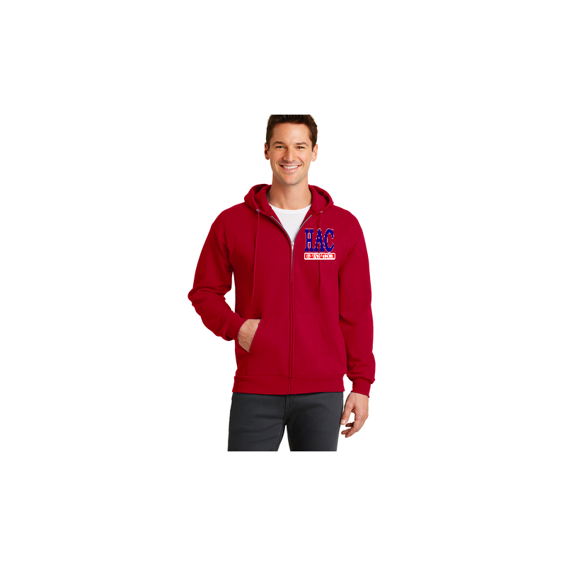 HAC Staff Port & Company® Core Fleece Full-Zip Hooded Sweatshirt