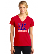HAC Staff Sport-Tek® Ladies Ultimate Performance V-Neck