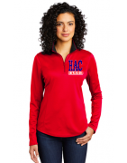 HAC Staff Port Authority ® Ladies Silk Touch ™ Performance 1/4-Zip