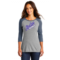 SilverStorm District ® Women’s Perfect Tri ® 3/4-Sleeve Baseball Tee