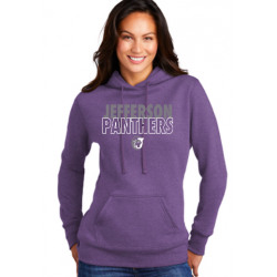 JHS Port & Company ® Ladies Core Fleece Pullover Hooded Sweatshirt